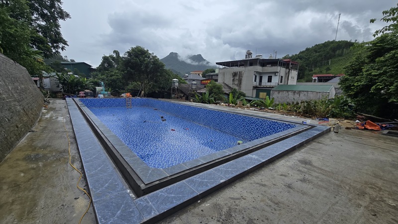 Thi công bể bơi